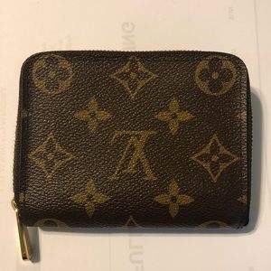 Zippy Monogram Coin Purse